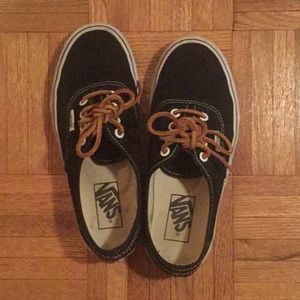 Classic black Vans sneakers